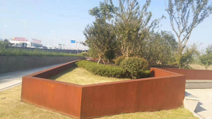 南谯耐候钢挡土墙